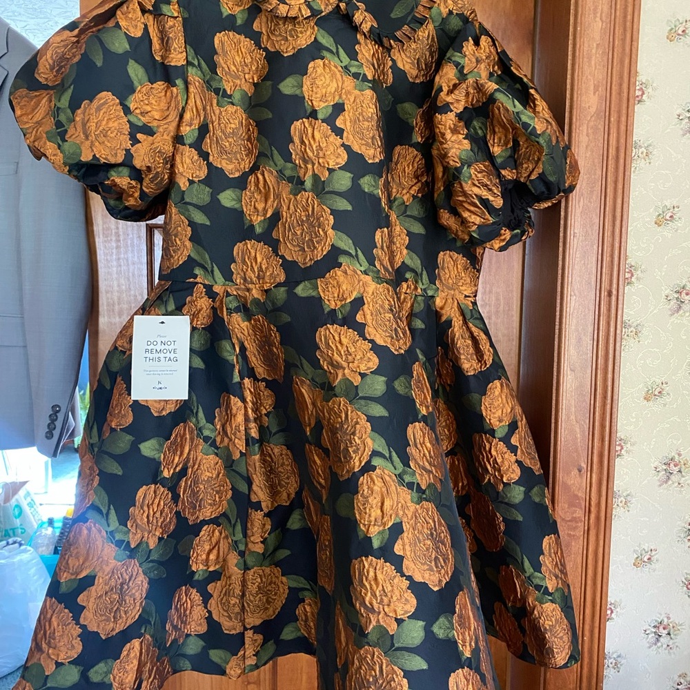 Floral Puff Sleeve Dress